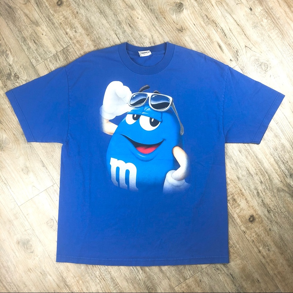 Blue M&M Tee XL